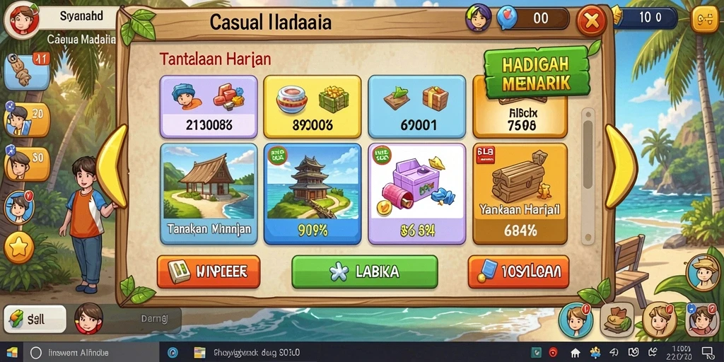 rpidwin - Tangkapan layar menampilkan mode multiplayer yang seru.